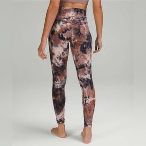 Lululemon Align 25 in Diamond Dye Pitch Grey Graphite Grey Size 6